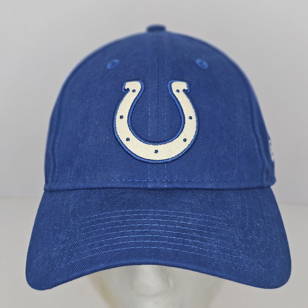 NFL Colts 9Twenty New Era Women's‎ Blue Adjustable Hat - 100% Cotton